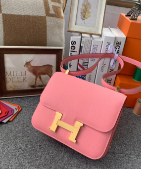 에르메스 콘스탄스24 로즈아잘리 금장 앱송